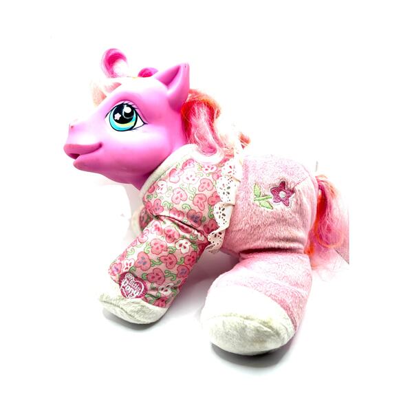 HASBRO Vintage 2003 My Little Pony Rose Blossom Soft Plush Working - Picture 1 of 4